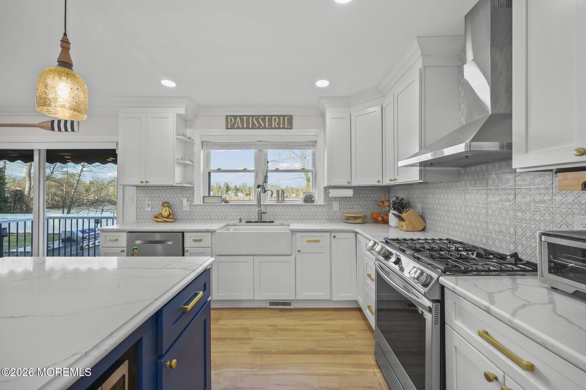 91 Davis Lane Red Bank, NJ 07701 - Photo 19 of 87 a kitchen with a sink stove and cabinets