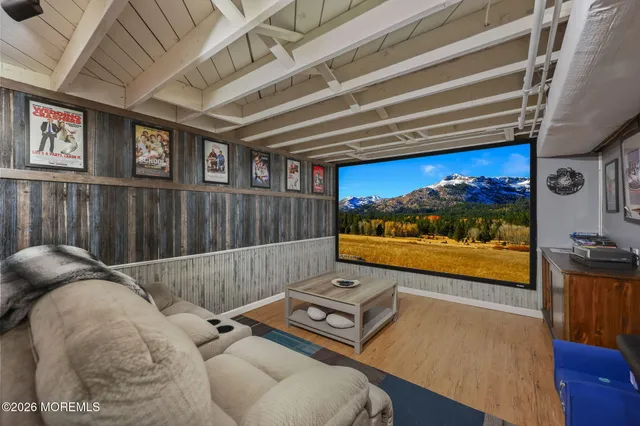 a view of a tree with lots of green space