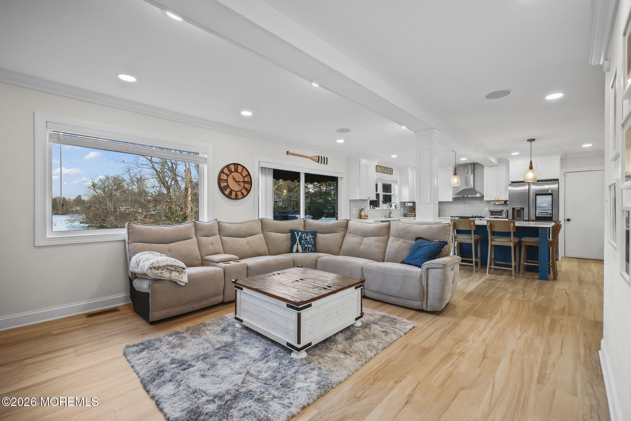 91 Davis Lane Red Bank, NJ 07701 - Photo 53 of 87 a living room with furniture and wooden floor