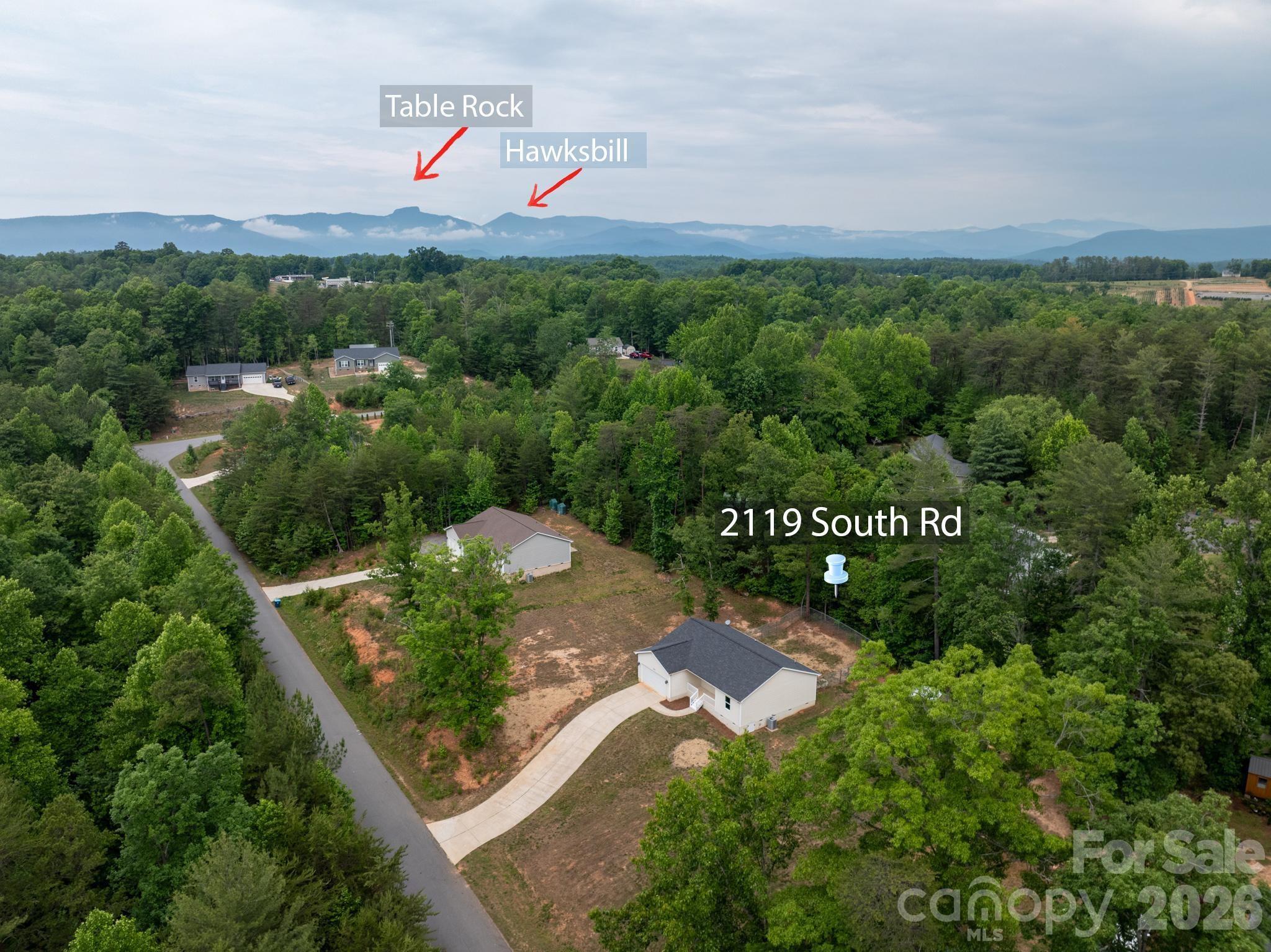 2119 South Road Morganton, NC 28655 - Photo 6 of 47 an aerial view of a house