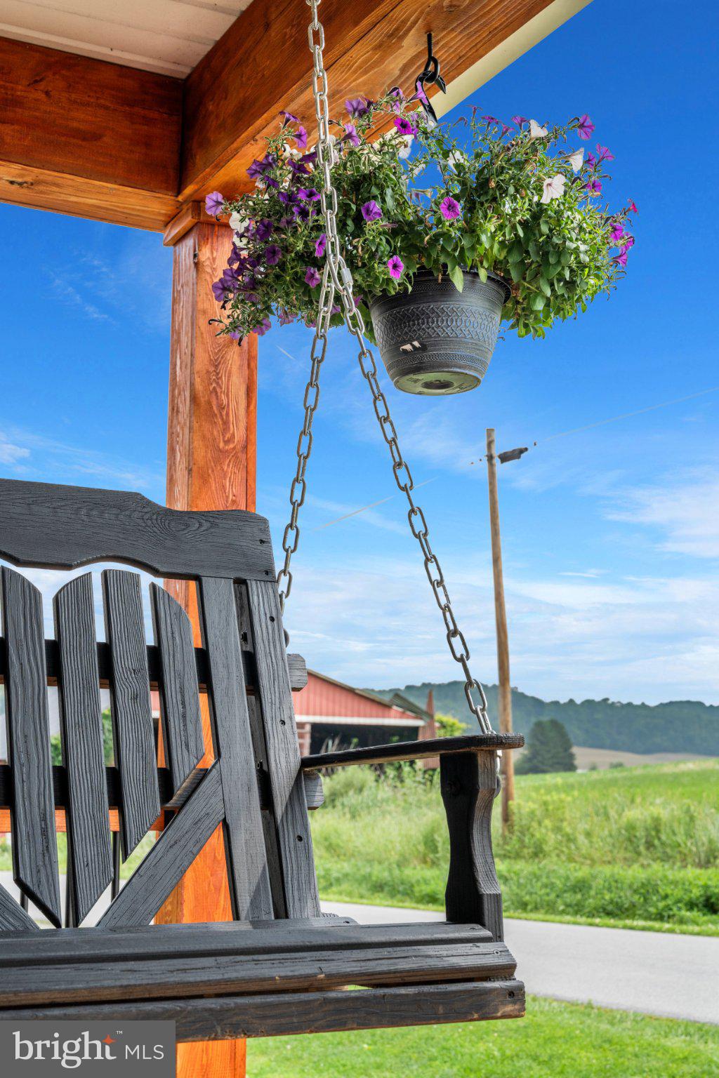 901 Mt Hope Road McVeytown, PA 17051 - Photo 7 of 44 Charming swing with blooming flowers.