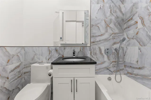 a bathroom with a sink and a toilet