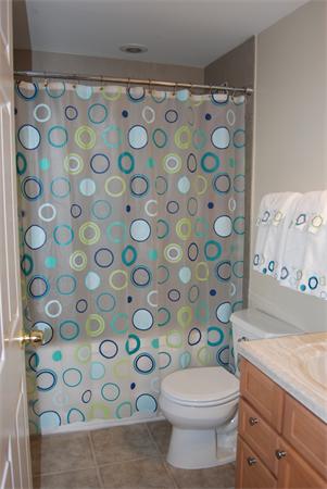 349 Norfolk Street, Unit R Cambridge, MA 02139 - Photo 8 of 11 a white toilet sitting next to a shower curtain