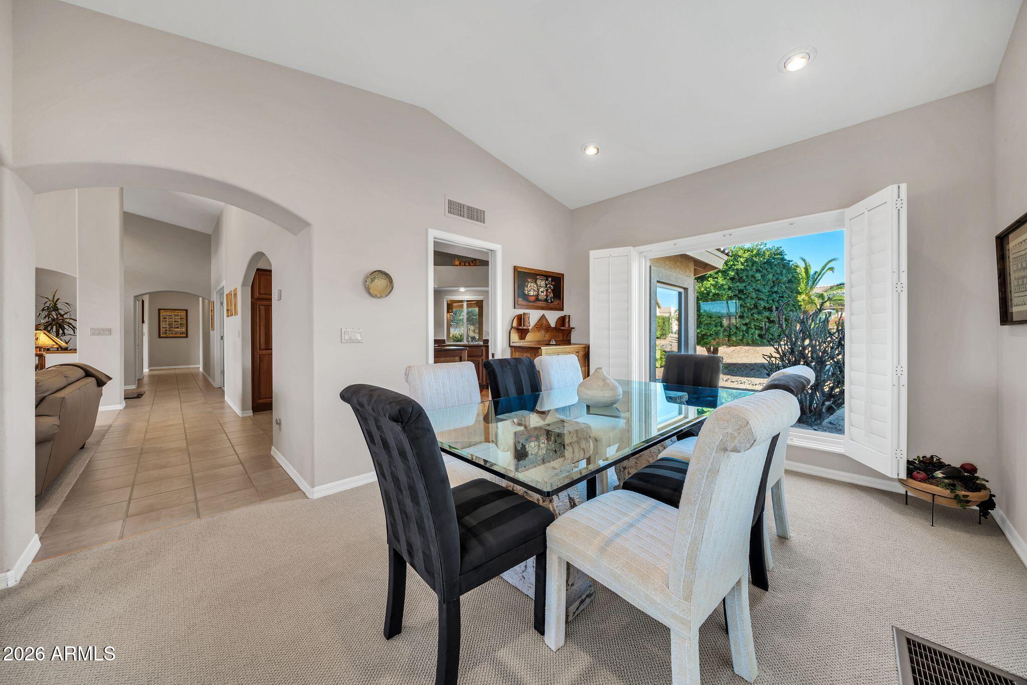 24810 North Vado Court Rio Verde, AZ 85263 - Photo 19 of 42 Dining Room view to GR