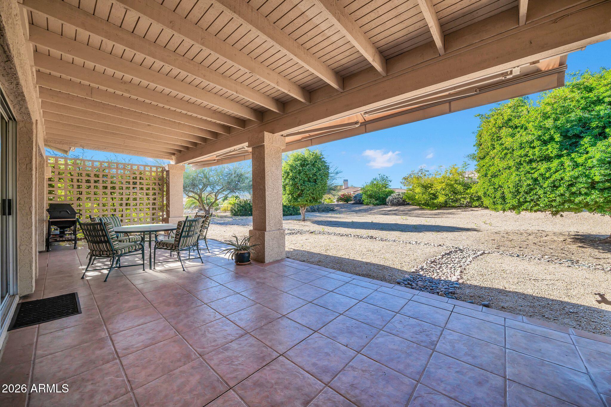 24810 North Vado Court Rio Verde, AZ 85263 - Photo 35 of 42 Rear covered patio