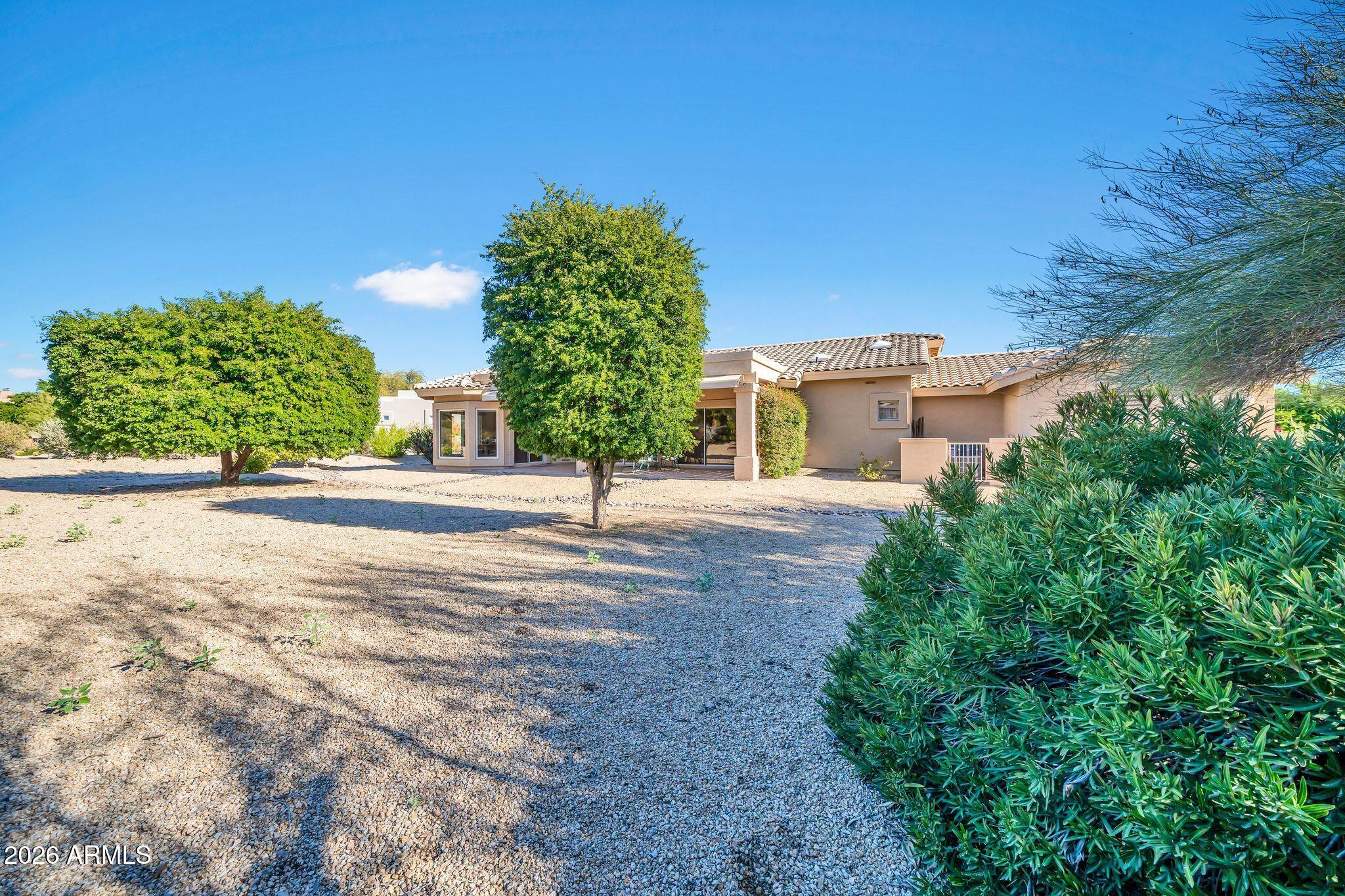 24810 North Vado Court Rio Verde, AZ 85263 - Photo 3 of 42 Large level backyard