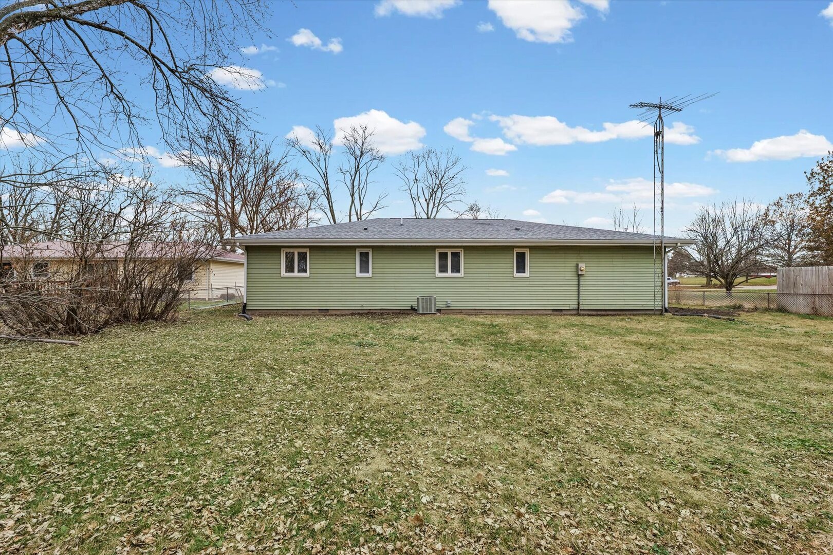 10 East Locust Street Ashmore, IL 61912 - Photo 27 of 28 a view of a room with a garden and deck