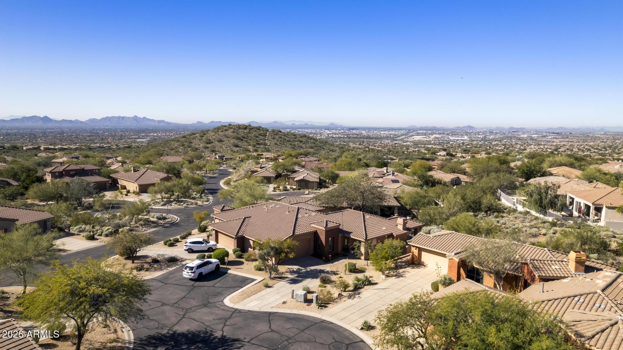 11448 East Raintree Drive Scottsdale, AZ 85255 - Photo 35 of 37 an aerial view of a city