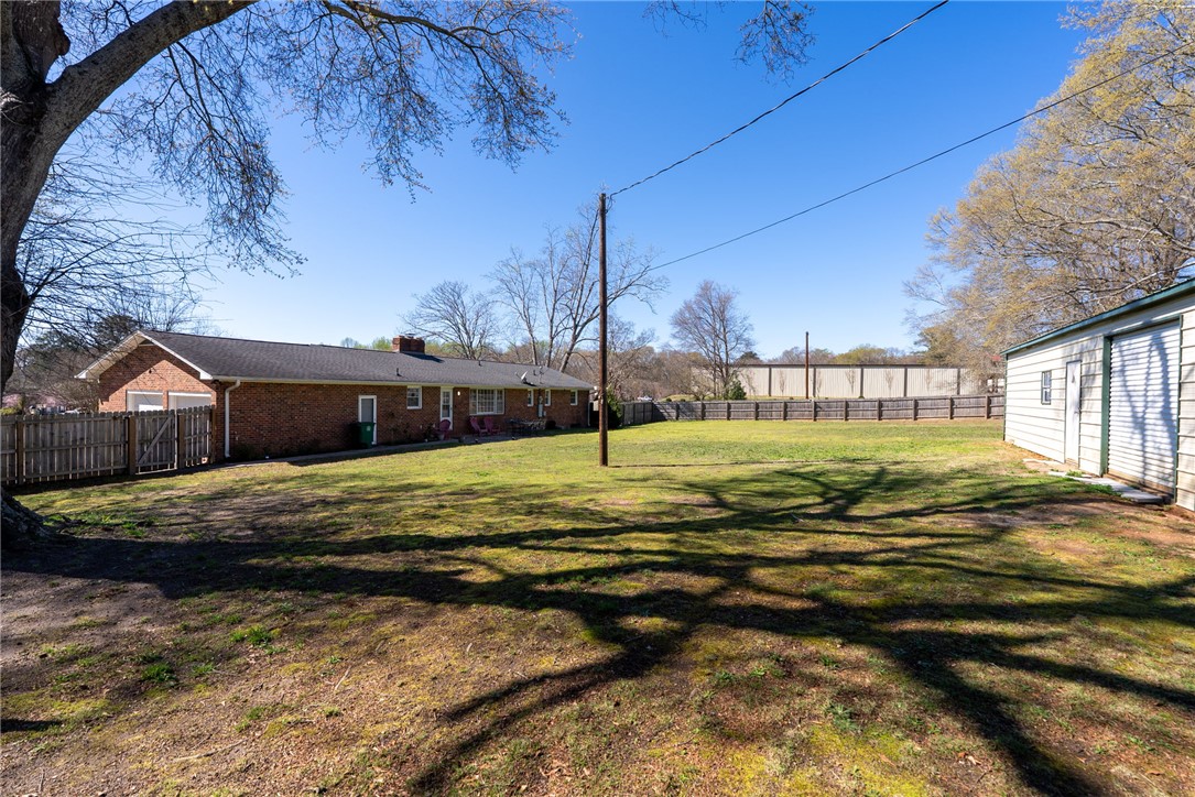 300 Green Street Williamston, SC 29697 - Photo 31 of 47 This spacious yard offers ample outdoor living space.