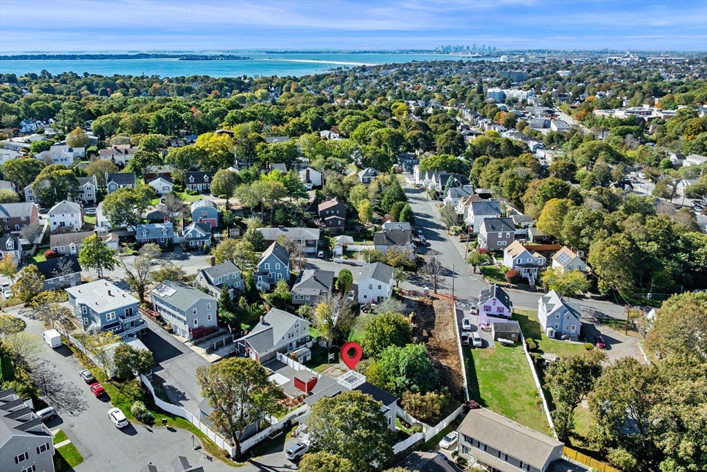 2-4 Gracie Lane, Unit 4 Swampscott, MA 01907 - Photo 4 of 37 an aerial view of a city and mountain