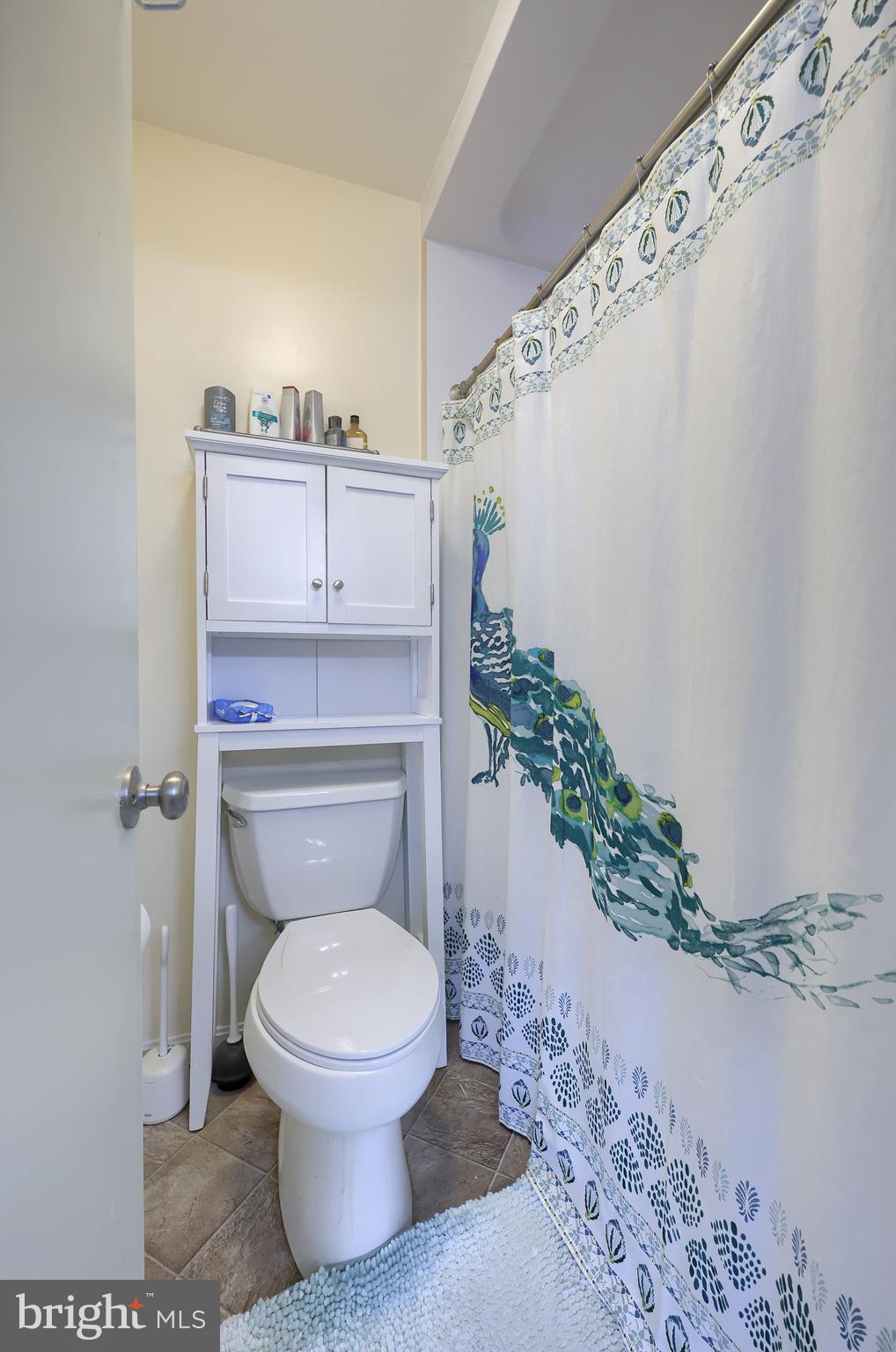 2188 Esbenshade Road York, PA 17408 - Photo 18 of 29 a white toilet sitting next to a shower curtain