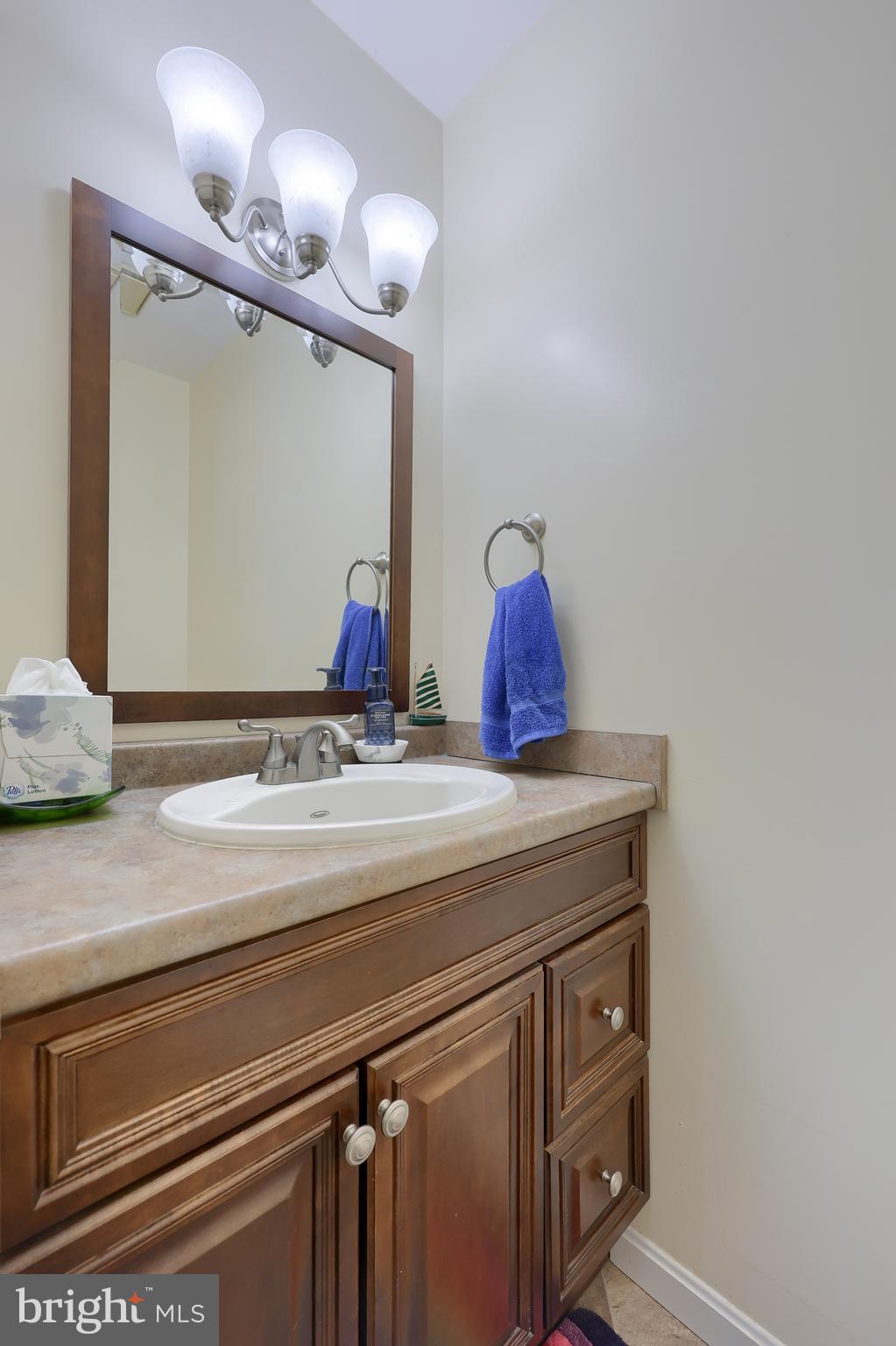 2188 Esbenshade Road York, PA 17408 - Photo 19 of 29 a view of a sink a mirror and lamp in a room