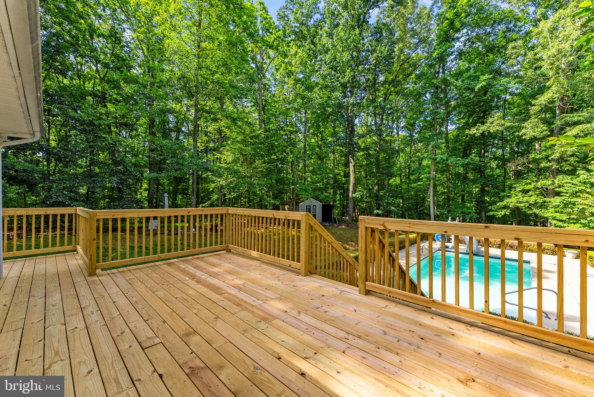 20065 Crooked Run Road Culpeper, VA 22701 - Photo 49 of 62 a view of deck with a large trees
