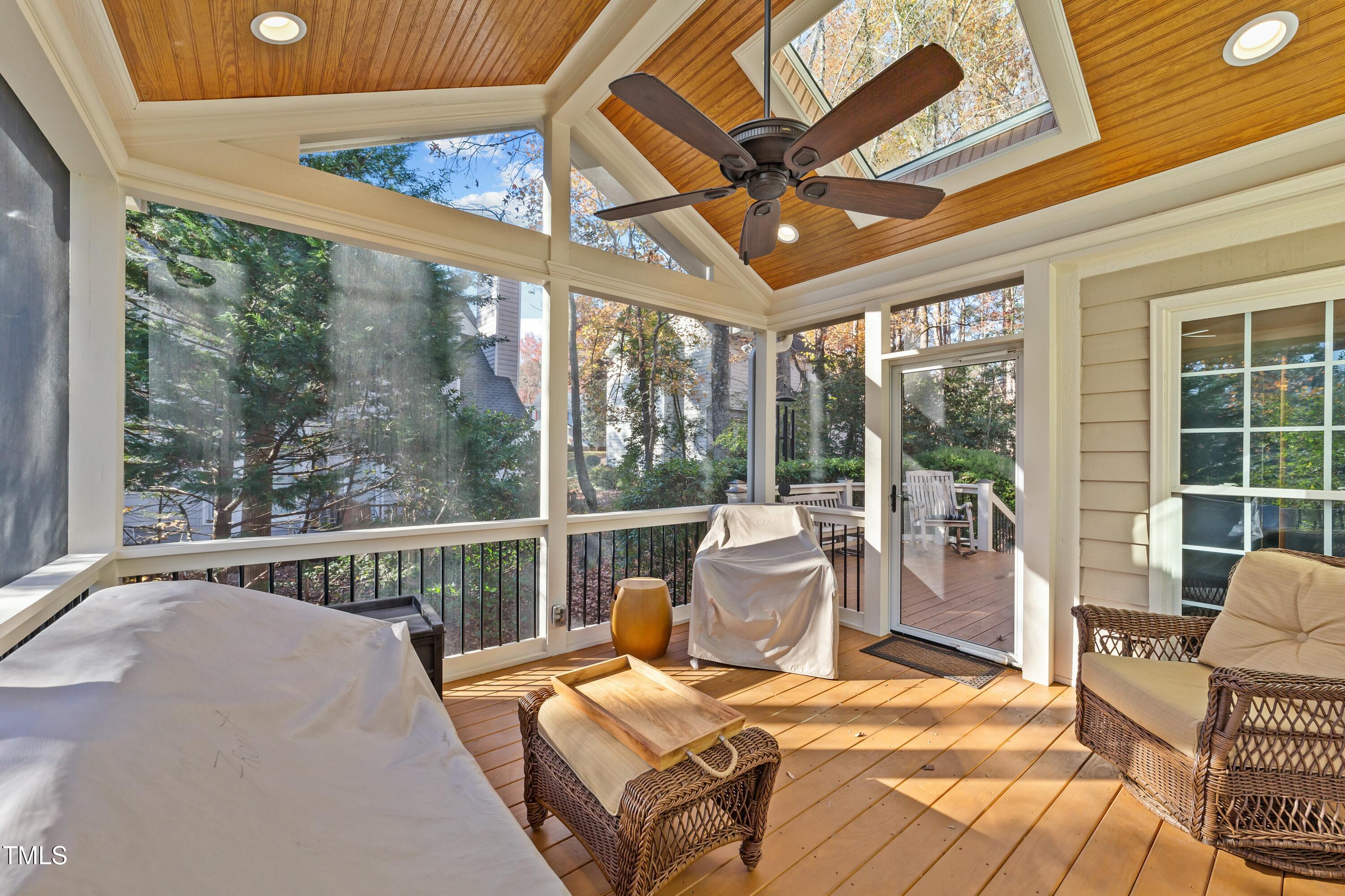 209 Kingsmill Road Cary, NC 27511 - Photo 37 of 54 Screened Porch