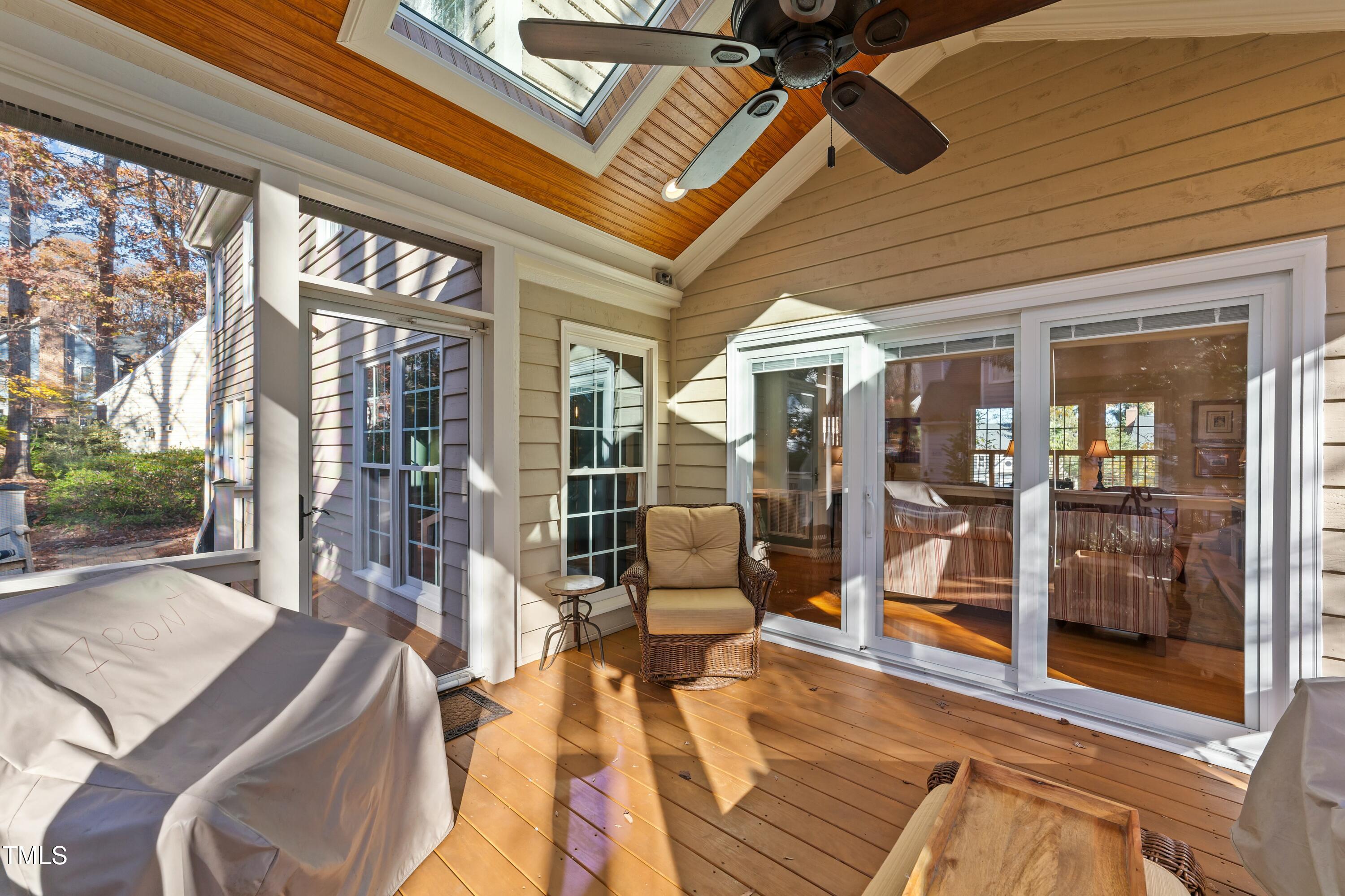 209 Kingsmill Road Cary, NC 27511 - Photo 38 of 54 Screened Porch