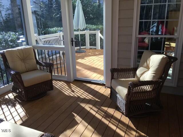 209 Kingsmill Road Cary, NC 27511 - Photo 40 of 54 Screened Porch