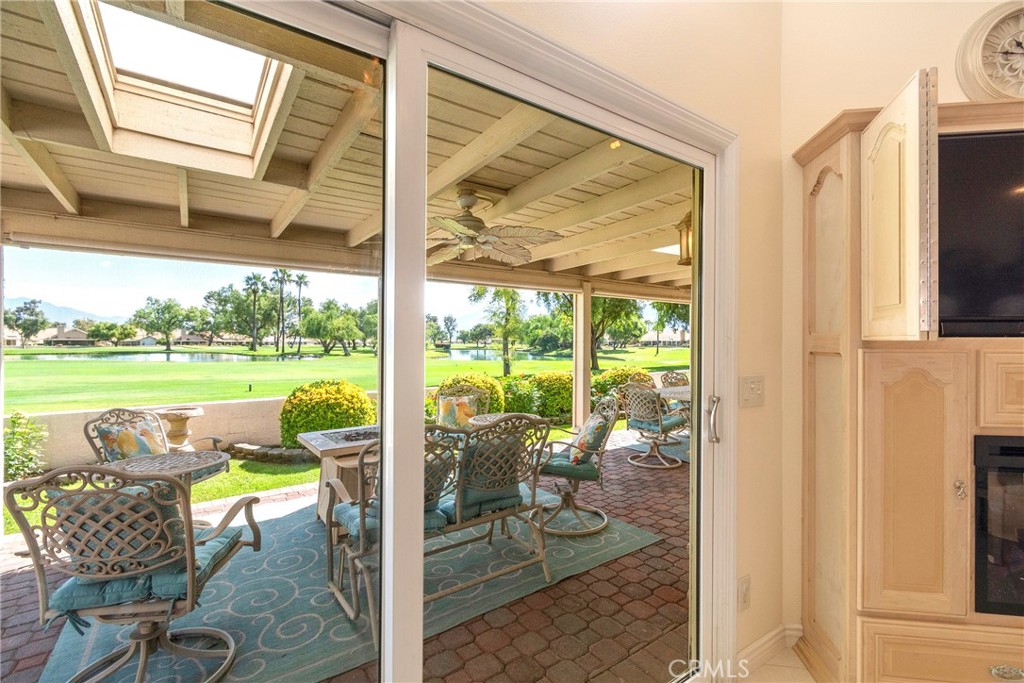 762 Torrey Pines Road Banning, CA 92220 - Photo 16 of 43 a view of an outdoor chair and table in the balcony