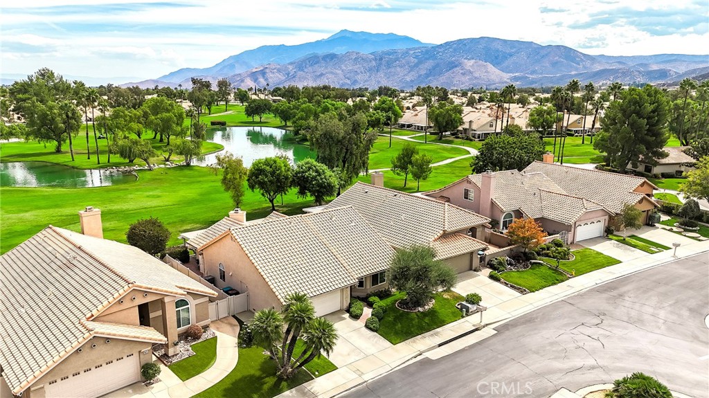 762 Torrey Pines Road Banning, CA 92220 - Photo 36 of 43 an aerial view of a house with mountain view