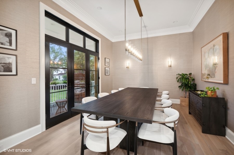 844 Prospect Avenue Winnetka, IL 60093 - Photo 5 of 27 a view of a dining room with furniture window and wooden floor