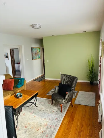 a bed room with a bed and a couch