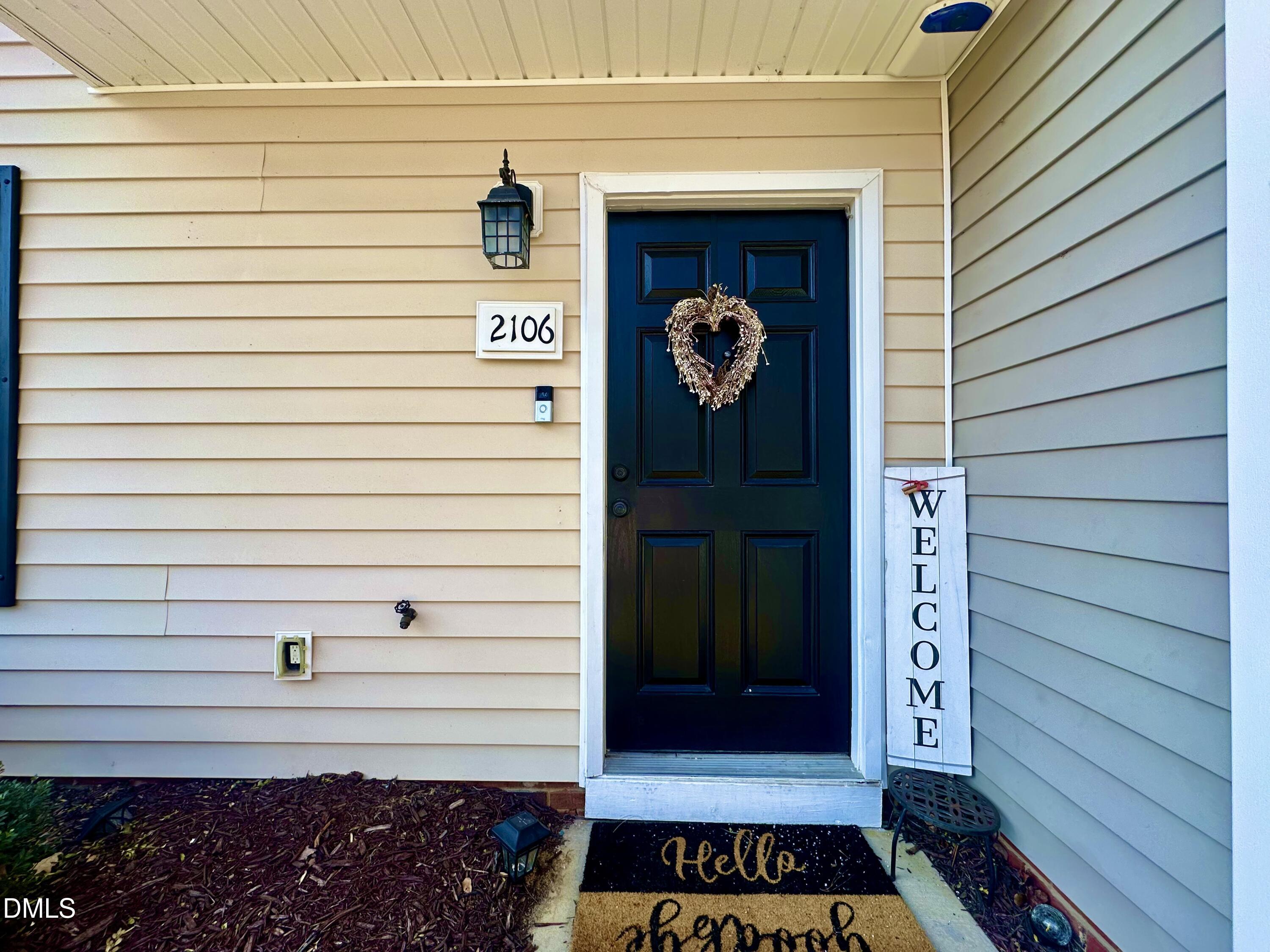 2106 Walnut Bluffs Lane Raleigh, NC 27610 - Photo 15 of 15 a view of door
