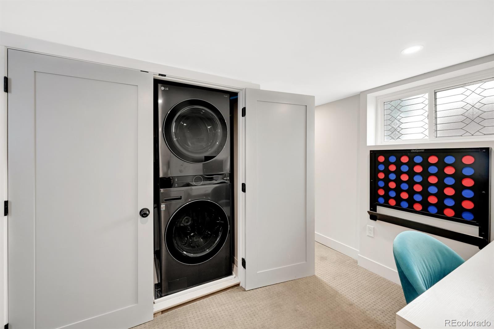 1402 Meade Street Denver, CO 80204 - Photo 19 of 23 a utility room with dryer and washer