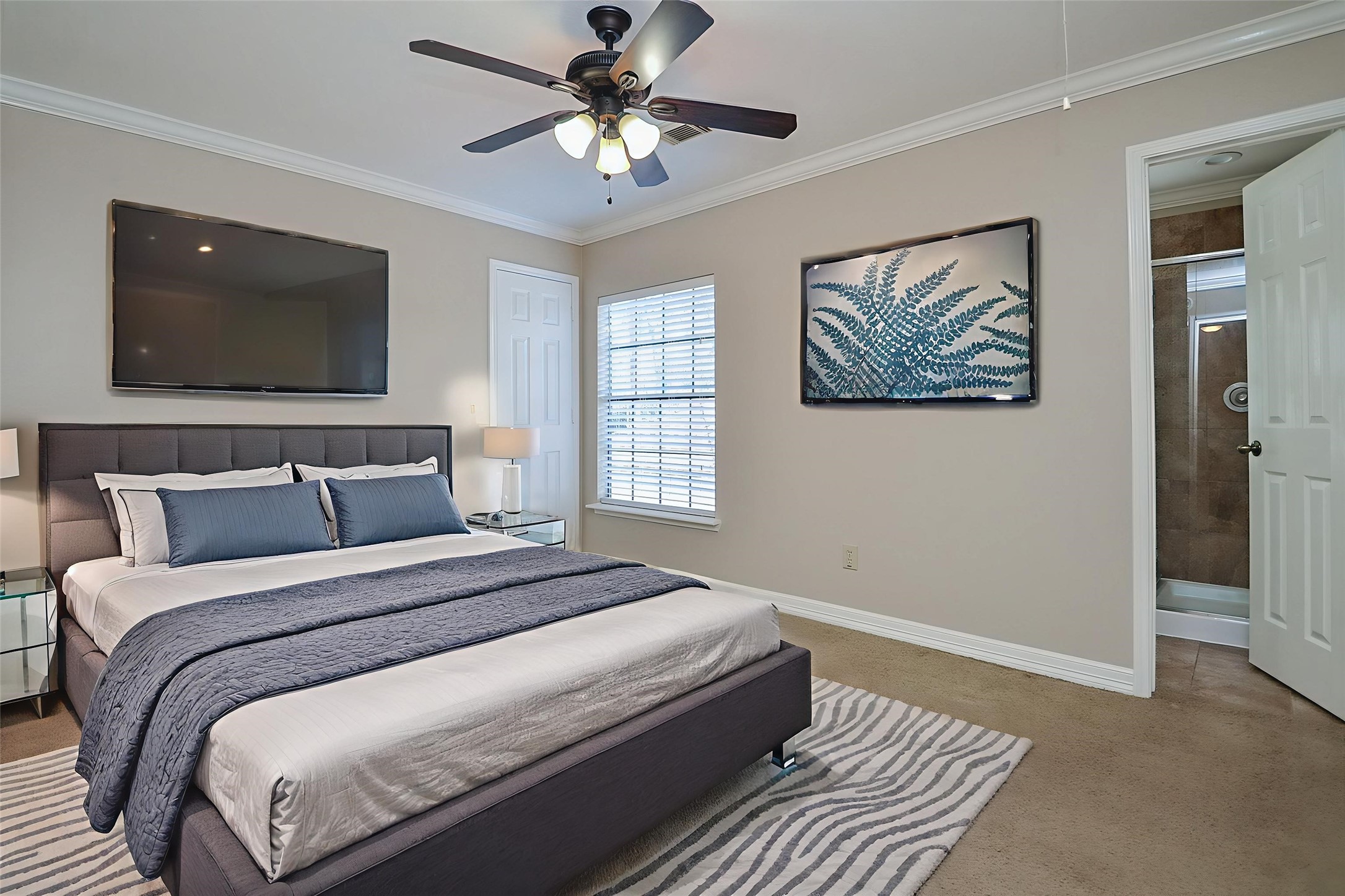 8803 Tweedbrook Drive Spring, TX 77379 - Photo 27 of 36 Step into this guest suite.