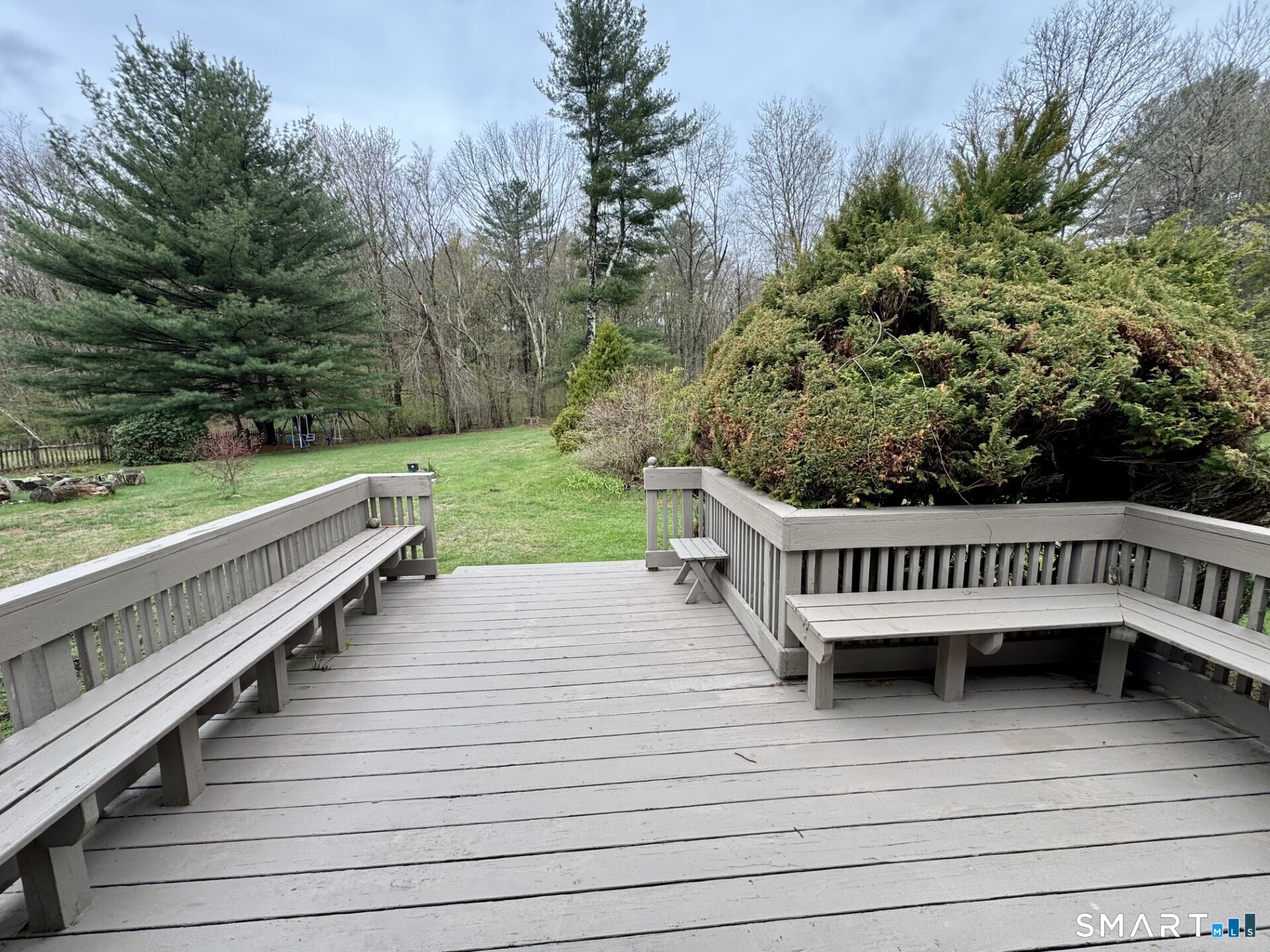 319 Jones Hollow Road Marlborough, CT 06447 - Photo 18 of 23 Large deck leading to the backyard.