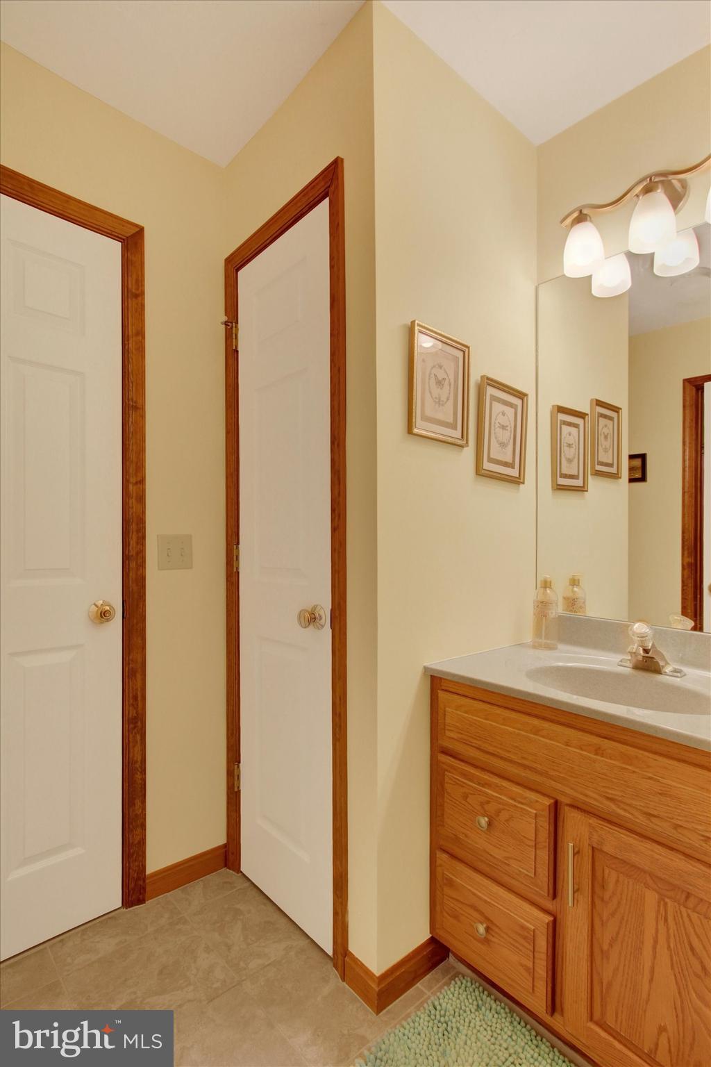 1844 Liberty Road Spring Grove, PA 17362 - Photo 35 of 52 a bathroom with a sink and a mirror