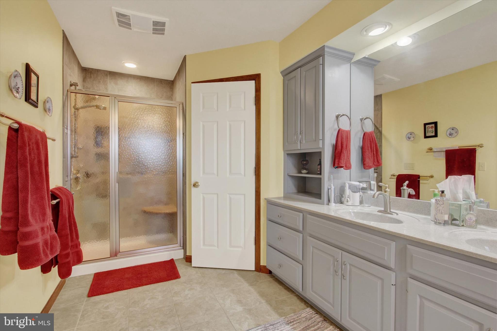 1844 Liberty Road Spring Grove, PA 17362 - Photo 42 of 52 a bathroom with a shower and a sink