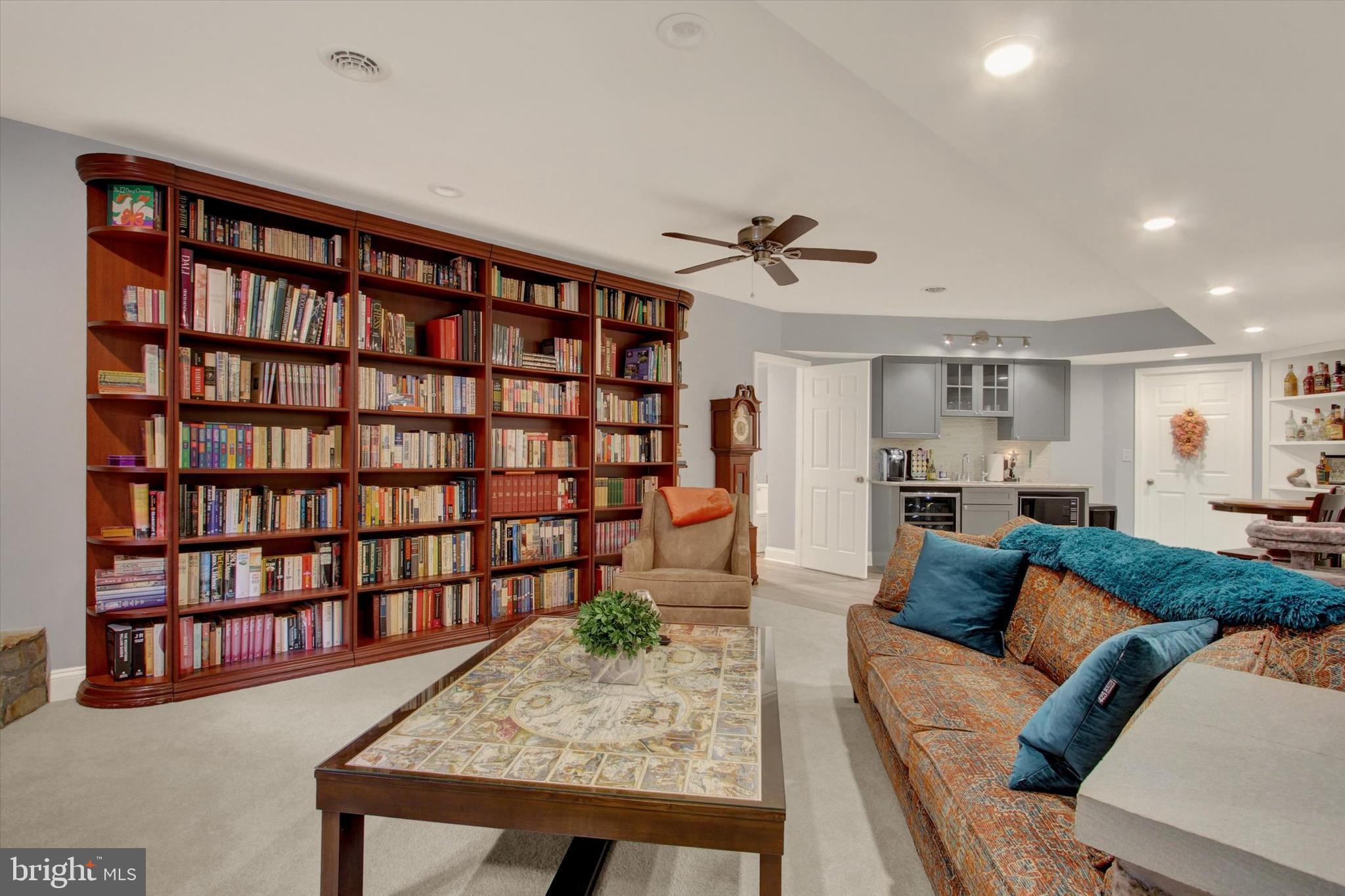 1844 Liberty Road Spring Grove, PA 17362 - Photo 43 of 52 a living room with furniture and a book shelf
