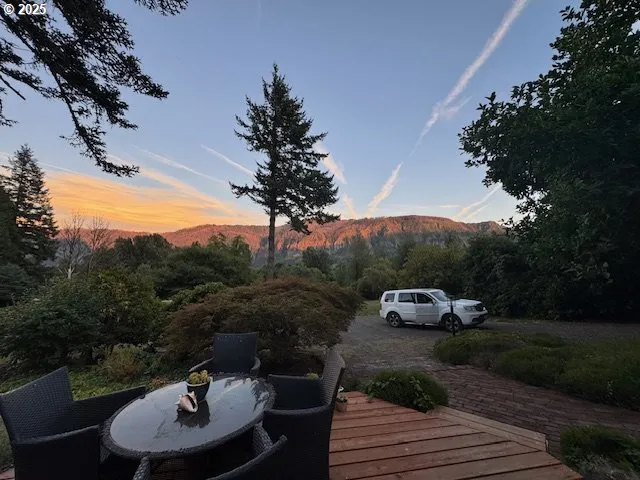 a car parked on the side of the road