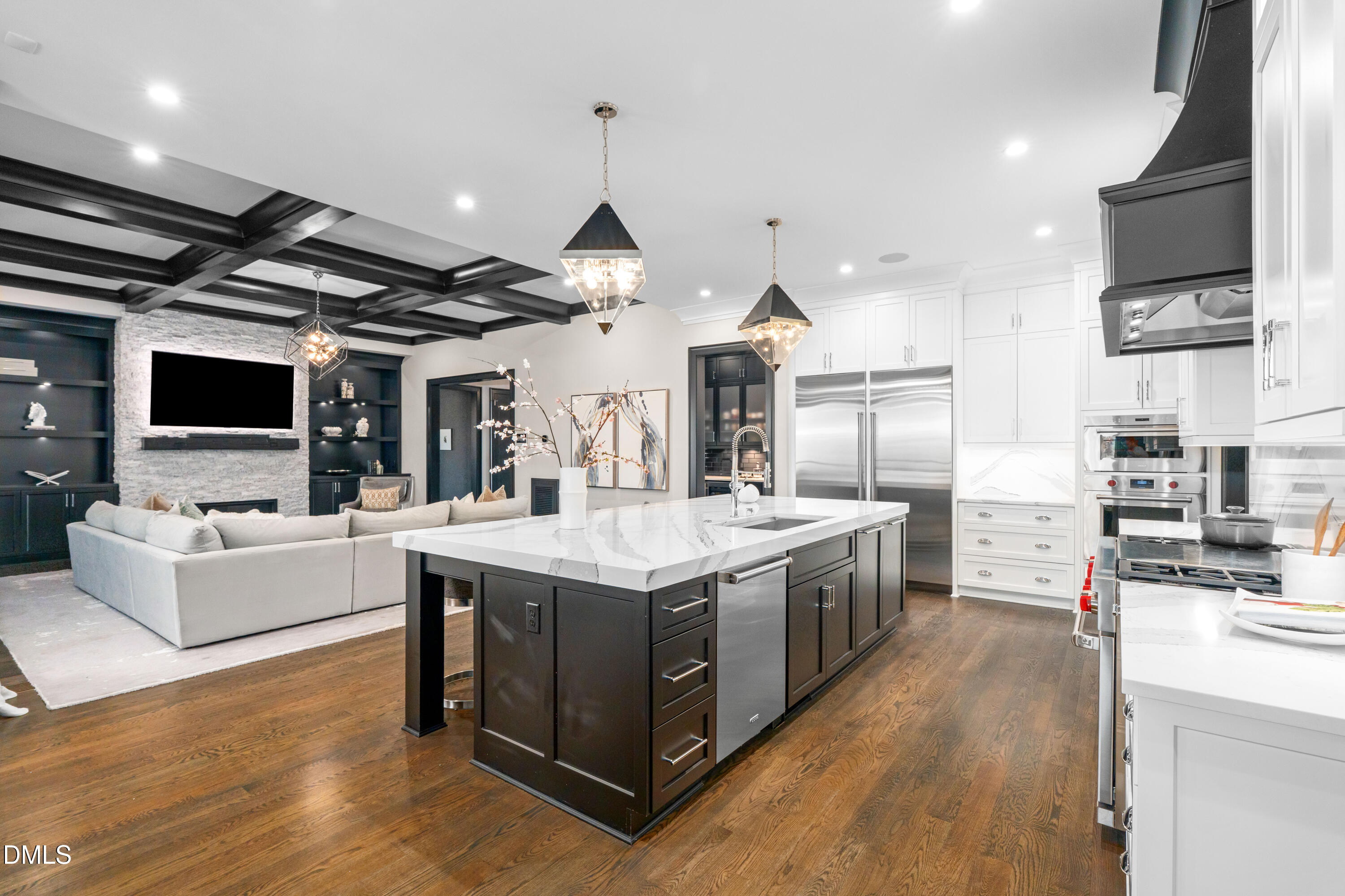 6508 Century Oak Court Raleigh, NC 27613 - Photo 13 of 91 a kitchen with stainless steel appliances granite countertop a stove and a sink