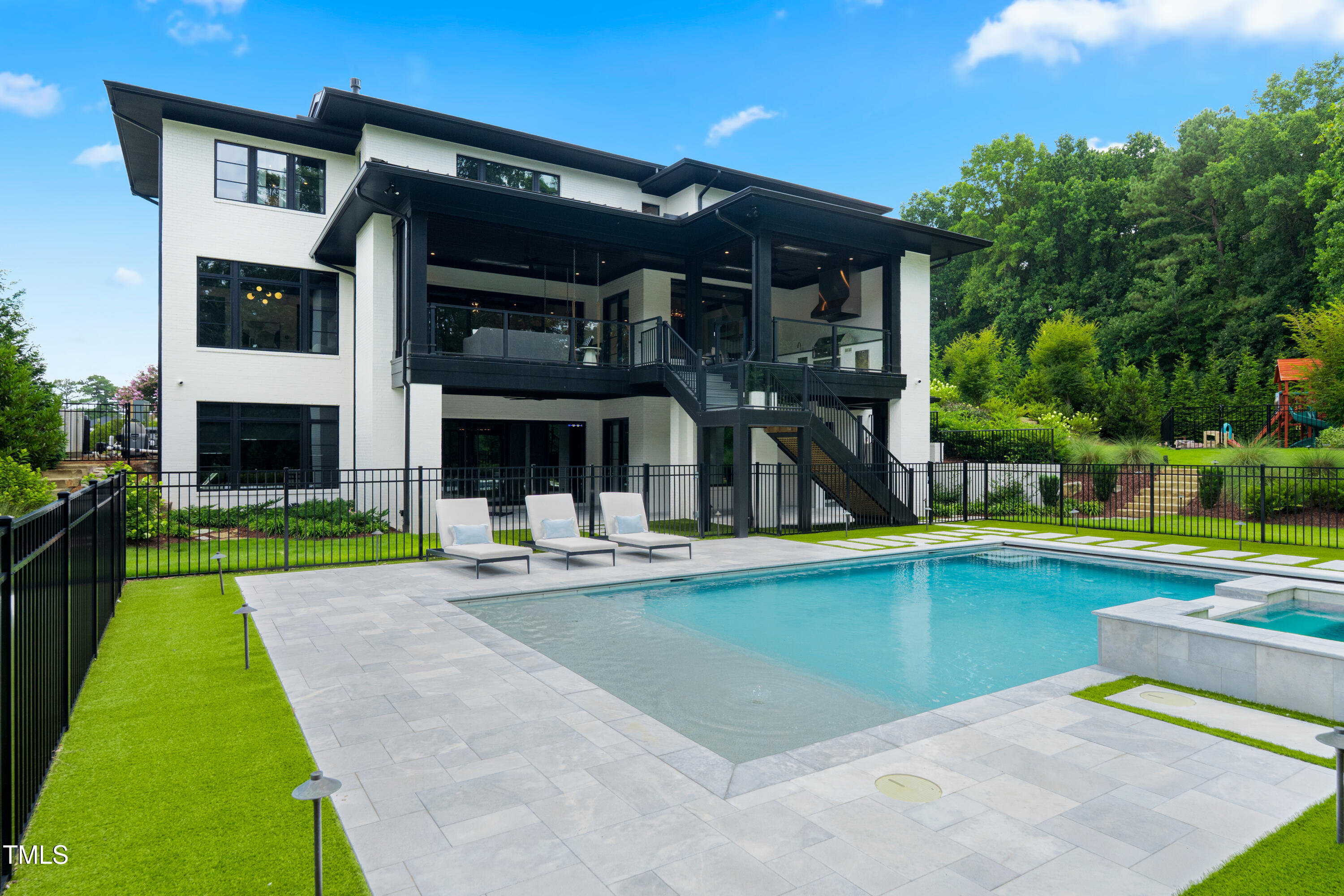 6508 Century Oak Court Raleigh, NC 27613 - Photo 73 of 91 a view of a house with swimming pool