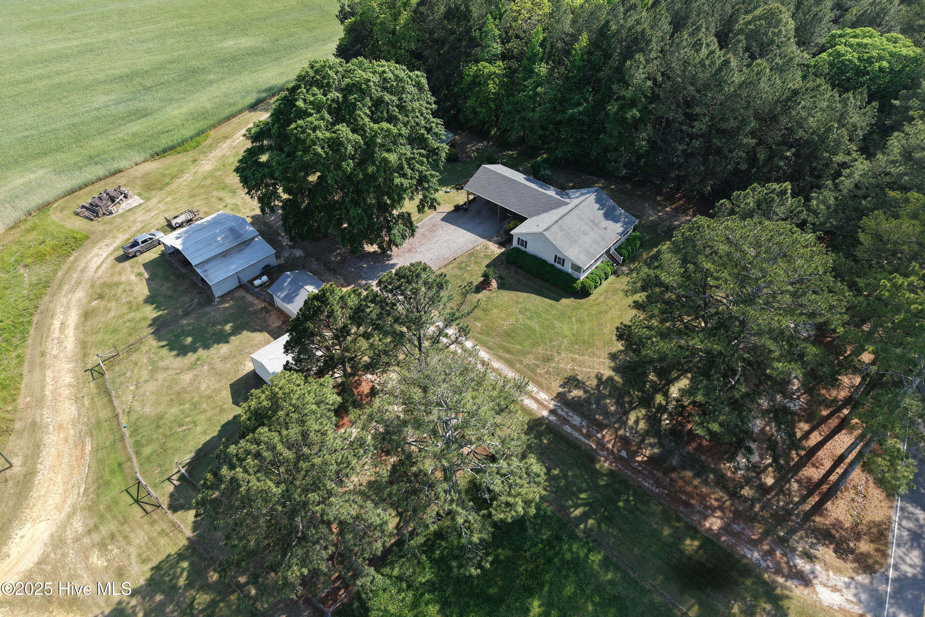 1107 Moonlight Road Scotland Neck, NC 27874 - Photo 46 of 57 Drone 1107 Moonlight Road-4