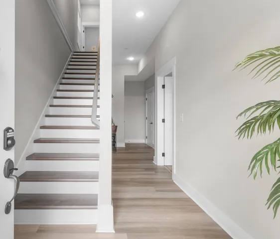 a view of an entryway