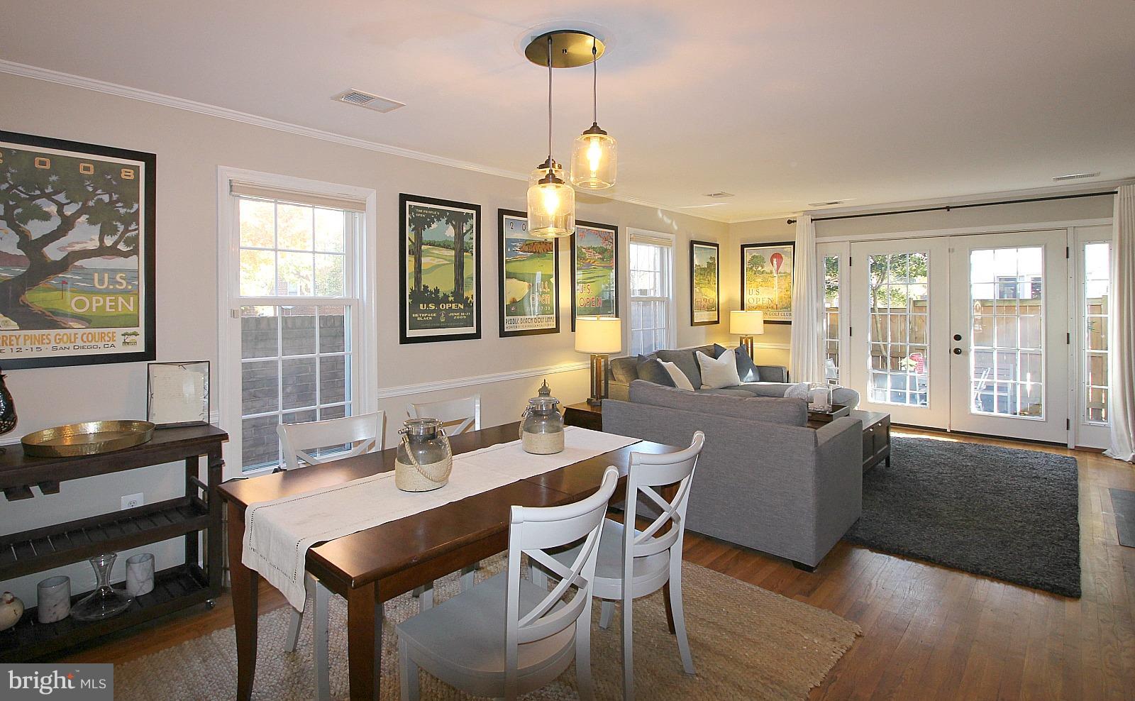 424 West Glebe Road Alexandria, VA 22305 - Photo 2 of 24 a dining room with furniture and window