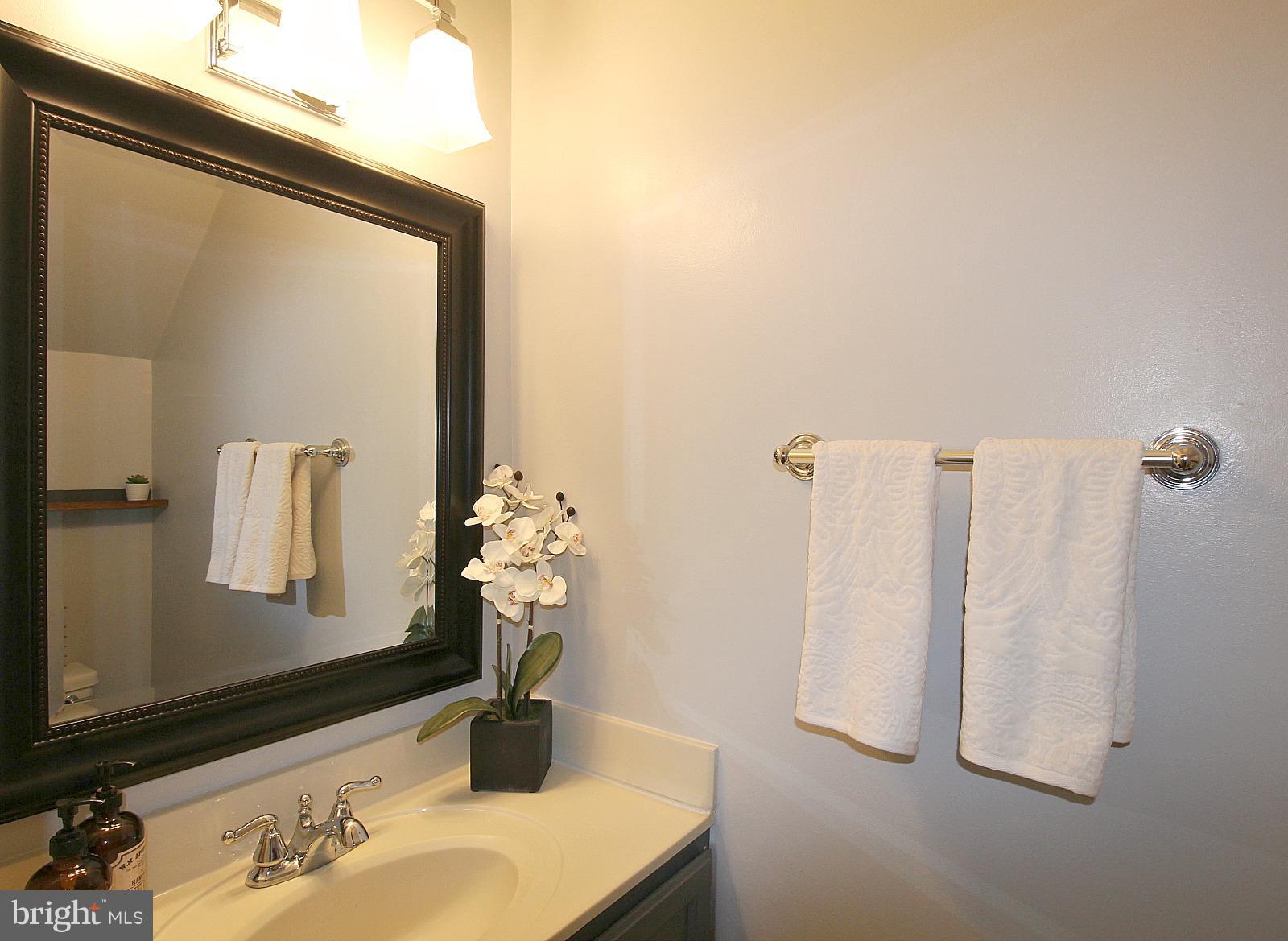 424 West Glebe Road Alexandria, VA 22305 - Photo 17 of 24 a bathroom with a sink and a mirror