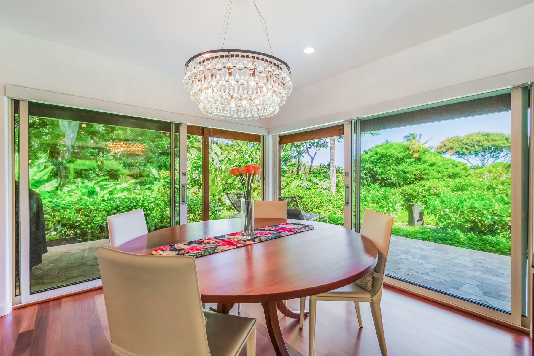 2874 A Kauapea Road Kilauea, HI 96754 - Photo 13 of 30 a view of a dining room with furniture window and outside view