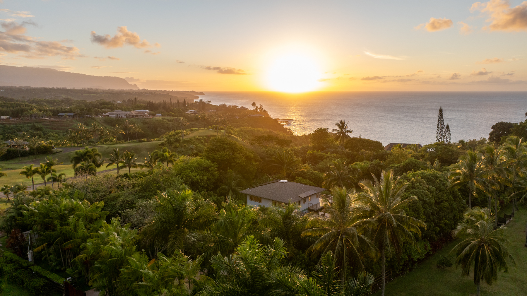 2874 A Kauapea Road Kilauea, HI 96754 - Photo 28 of 30 a view of city and mountain