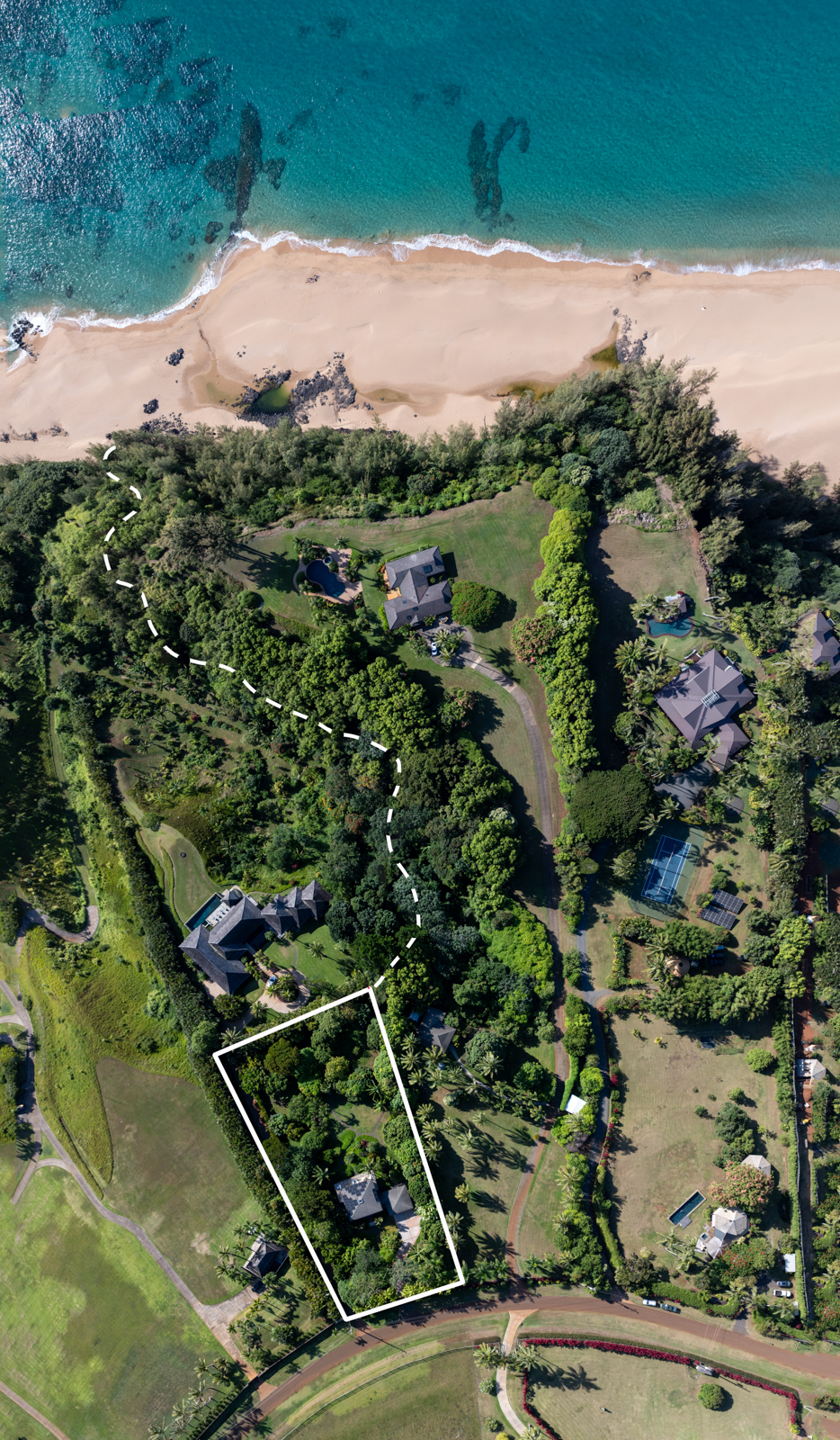 2874 A Kauapea Road Kilauea, HI 96754 - Photo 30 of 30 a view of a outdoor space