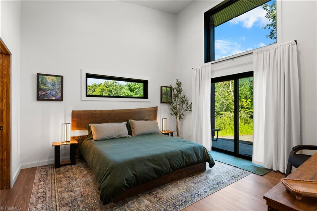 246 Bear Trail Lowgap, NC 27024 - Photo 39 of 50 Bedroom with tons of natural light and private en suite.