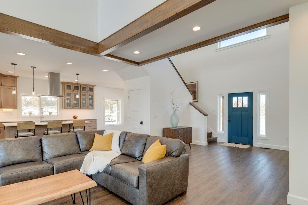 8962 Southwest Copley Road Powell Butte, OR 97753 - Photo 5 of 46 Open ceilings to the 2nd floor