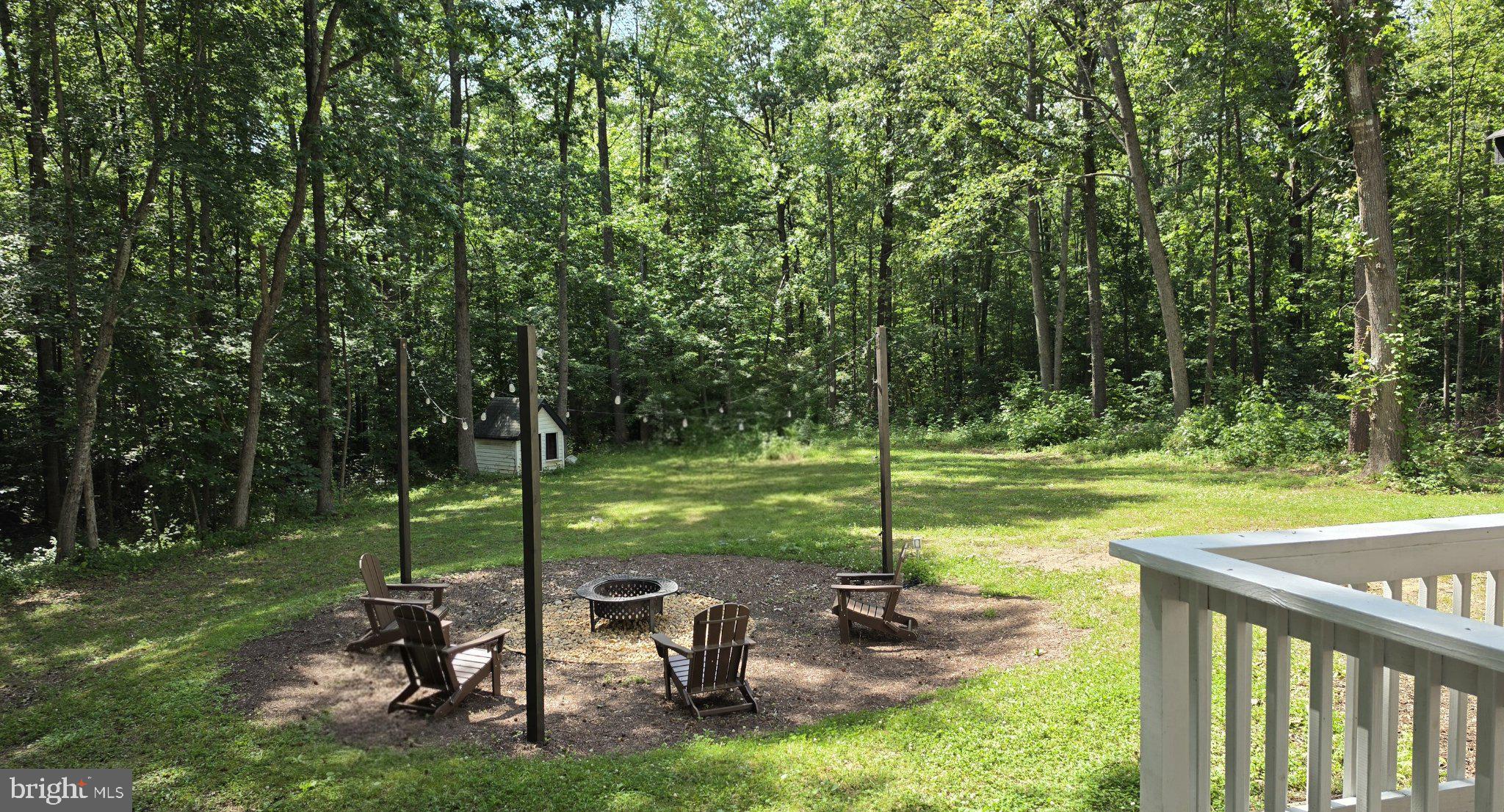 2208 Cartersville Road Mineral, VA 23117 - Photo 33 of 44 Serene woodland retreat with fire pit.