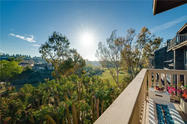 a view of a house with a yard and potted plants