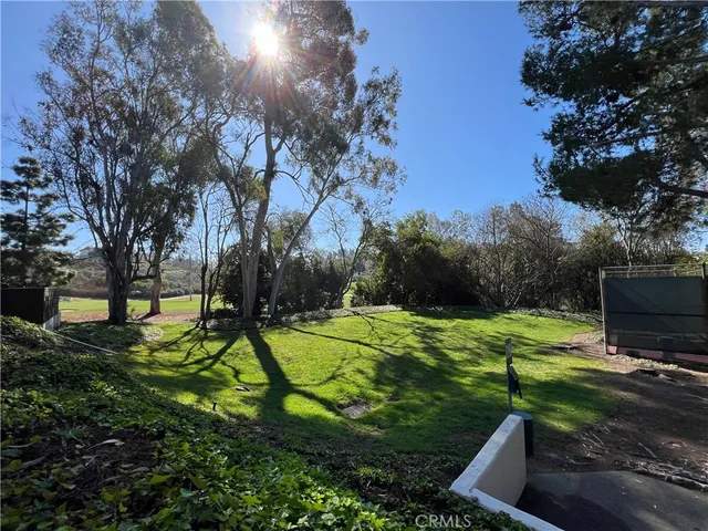 a view of a street with flower plants