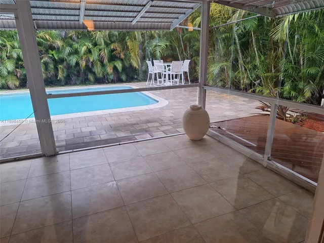 a outdoor view with sitting space