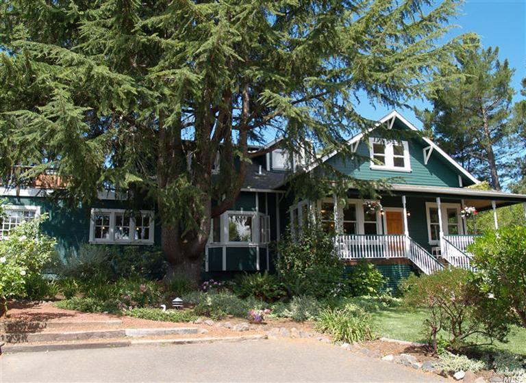 568 Sparkes Road Sebastopol, CA 95472 - Photo 1 of 1 front view of a house with a garden