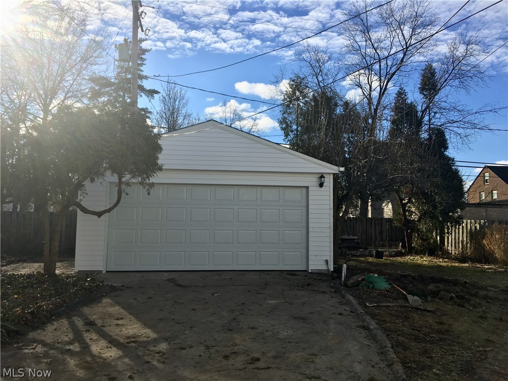 14200 Becket Road Cleveland, OH 44120 - Photo 4 of 10 BRAND NEW TWO-CAR DETACHED GARAGE