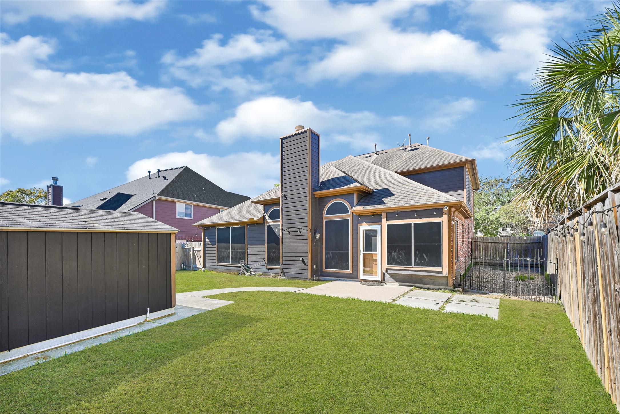 8514 Discus Drive Humble, TX 77346 - Photo 32 of 32 a front view of a house with a yard